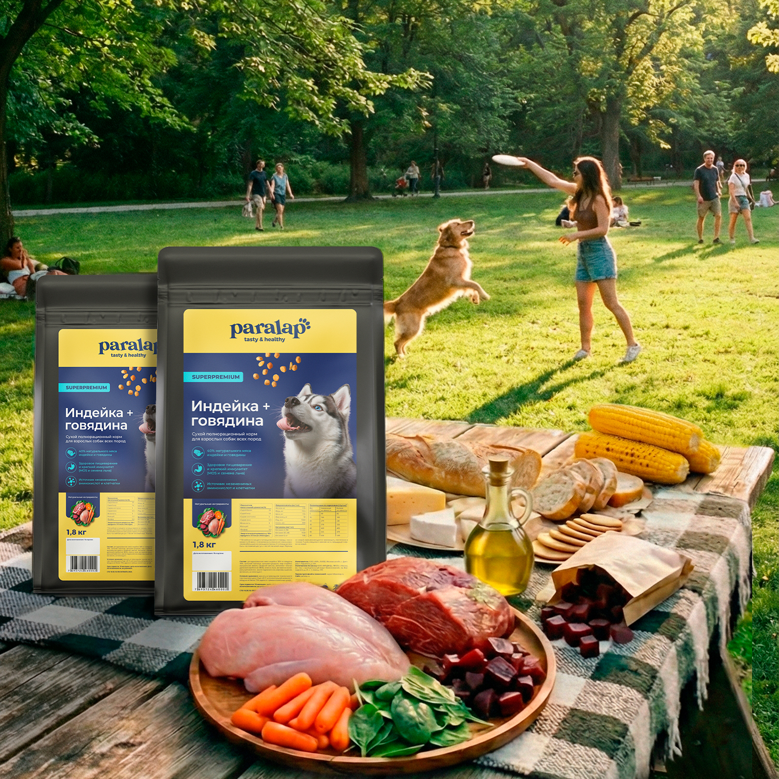 Paralap Basic Dog food